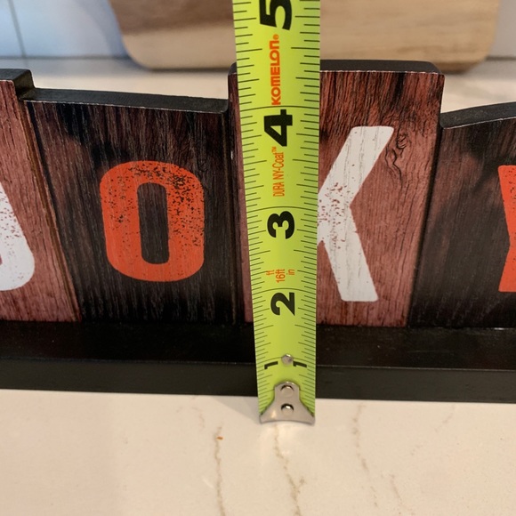 Spooky Halloween Table Decoration Sign-15x2” - Picture 7 of 8